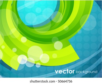 Turbine design. Vector abstract background