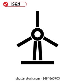 turbine icon isolated sign symbol vector illustration - high quality black style vector icons
