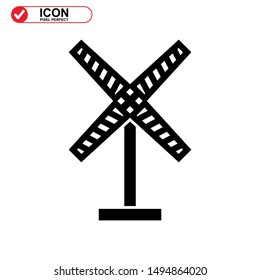 turbine icon isolated sign symbol vector illustration - high quality black style vector icons
