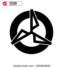 turbine icon isolated sign symbol vector illustration - high quality black style vector icons
