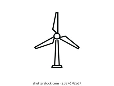 turbine icon isolated sign symbol vector illustration - high quality black style vector icons