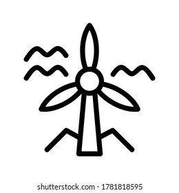 turbine icon or logo isolated sign symbol vector illustration - high quality black style vector icons
