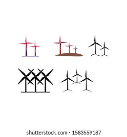 turbine icon  trendy flat design