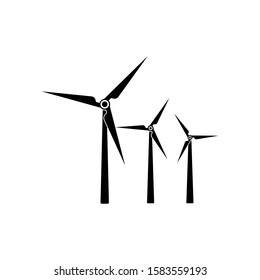 turbine icon  trendy flat design