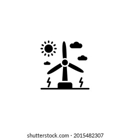 turbine icon in vector. logotype
