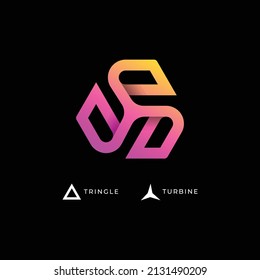 
Turbine Modern Logo Design Template