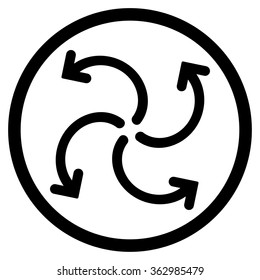 Turbine Rotation Icon