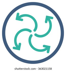 Turbine Rotation Icon