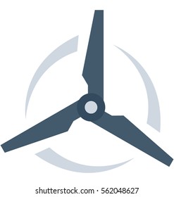 Turbine Vector Icon