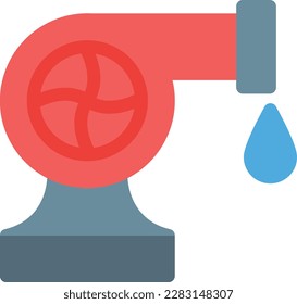 turbine Vector illustration on a transparent background. Premium quality symmbols. Line Color vector icons for concept and graphic design. 
