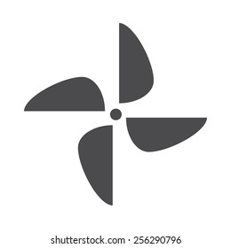 Turbine vector image to be used in web applications, mobile applications and print media.