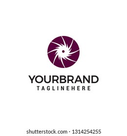 Turbine, turbine vector for logo designs concept template