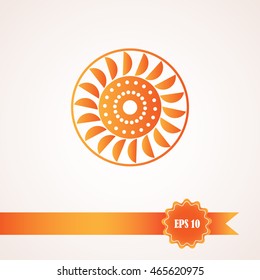 turbine wheel, icon
