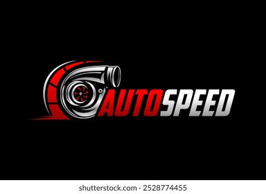 turbo car automotive logo template