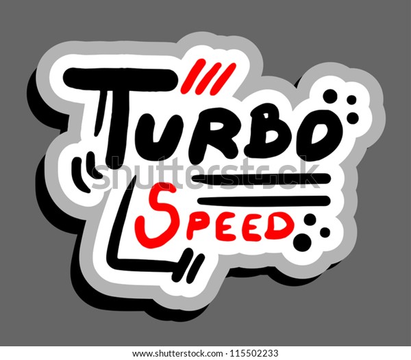 Turbo draw\
sticker