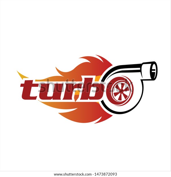 Turbo Fire Logo Designs Automotive Stock Vector Royalty Free 1473872093