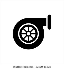 Turbo icon. vector illustration on white background