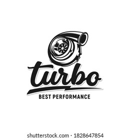 Turbo performance logo inspiration, automotive
