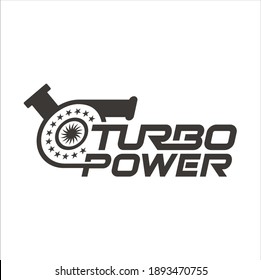 Turbo Power Icon, Icon For Auto Service, Auto Shop.