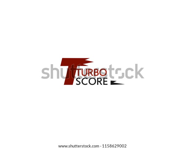 Turbo score
logo template. Speed logo. Turbo
logo