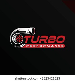 turbo service automobil logo vorlage, perfekt logo für automobil-unternehmen und enthusiasten	