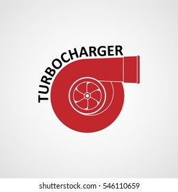 Turbocharger icon. Vector