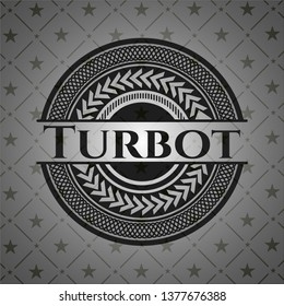 Turbot black emblem