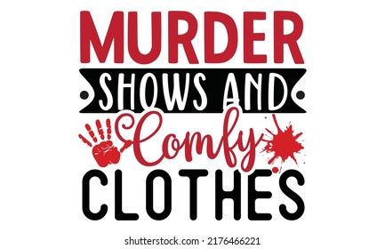 Ture Crime SVG design Template