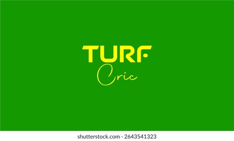 Turf Cric Logos Vector Artworks
