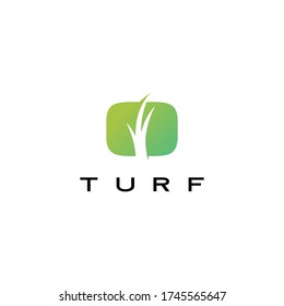 Turf Logo Vector Icon Illustration	
