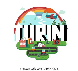 Turin city in italy is a beautiful destination to visit for tourism.