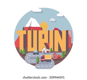Turin city in italy is a beautiful destination to visit for tourism.