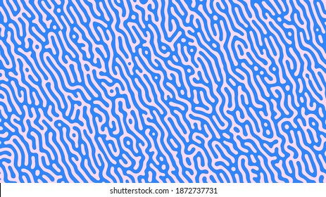 Turing abstract pattern background sketch engraving vector illustration. T-shirt apparel print design.