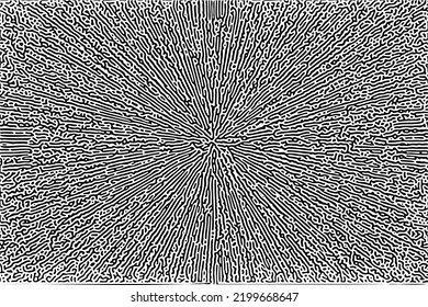 Turing ornament halftone puzzle pattern vector background. turing pattern retro