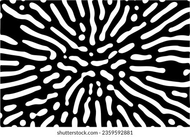 Turing ornament halftone puzzle pattern vector background. labyrinth grunge