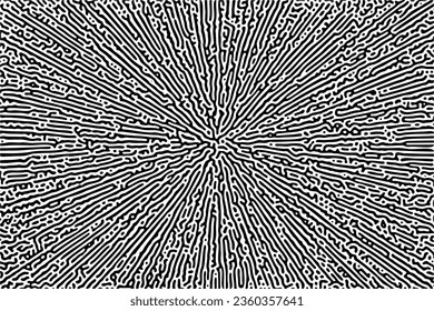 Fondo vectorial de patrón de rompecabezas de medio tono de ornamento giratorio. vintage de grunge