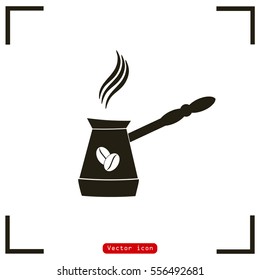 The turk icon. Coffee symbol.