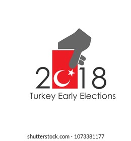 Turkey 2018 presidential election vector work(Turkish 2018 Turkiye Baskanlik Secimleri vektor calismasi)