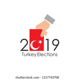 Turkey 2019 Elections Vote Box Vector Work