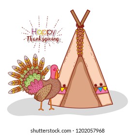 turkey animal and indigenous camping tent