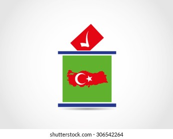 Turkey Ballot Box Polling Mayor