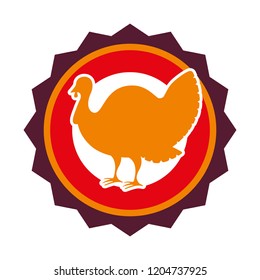 turkey bird fauna label template