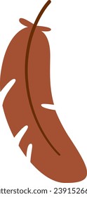 Turkey Bird Feather Vector Illustration