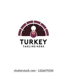 Turkey Bird Logo Design