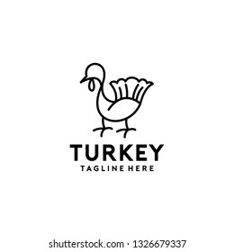 Turkey Bird Logo Design