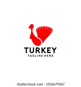 Turkey Bird Logo Design