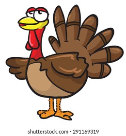 turkey cartoon illustration