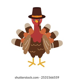 Turkey Chicken Character Illustration - 02