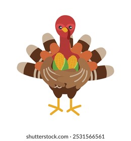 Turkey Chicken Character Illustration - 07