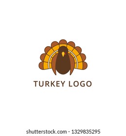 Turkey Chicken Logo Template